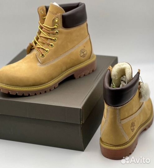 Ботинки Timberland Зима с мехом