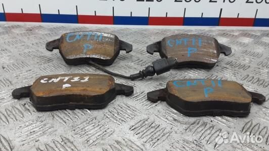 Тормозные колодки передние левые volkswagen tiguan