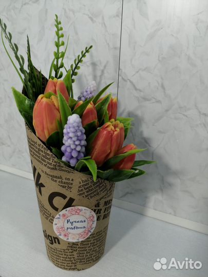 Мыло ручной работы букеты