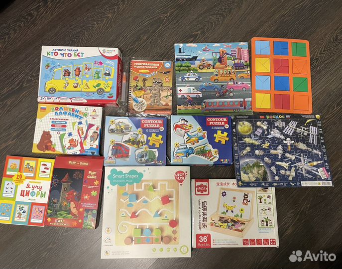 Развивающие игры, пазлы, новое