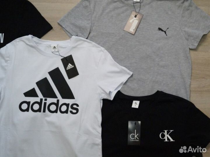 Футболки Adidas LUX качество