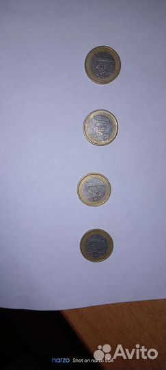 Монеты евро