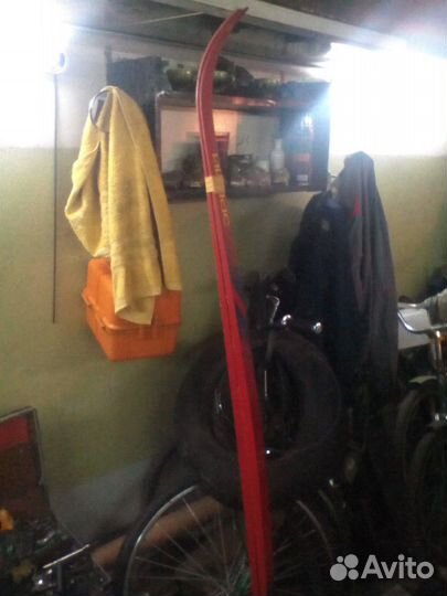 Лыжи пластиковые новые