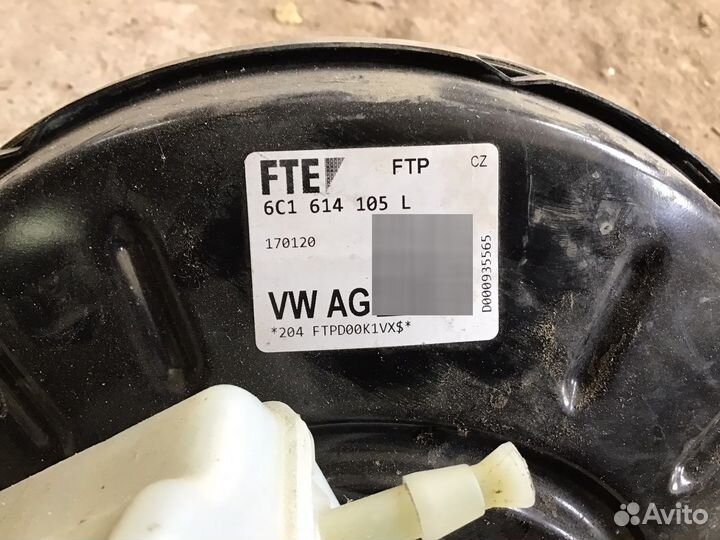 Ваккум с главным Volkswagen Polo 5 рестайл