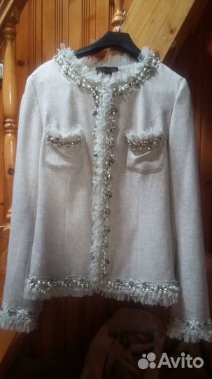 Пиджак нарядный шерсть Elena Viare