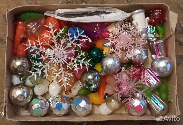 Елочные игрушки СССР