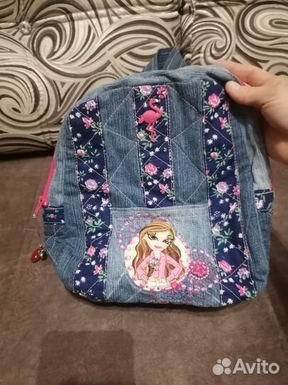 Рюкзак для девочки на заказ ручная работа