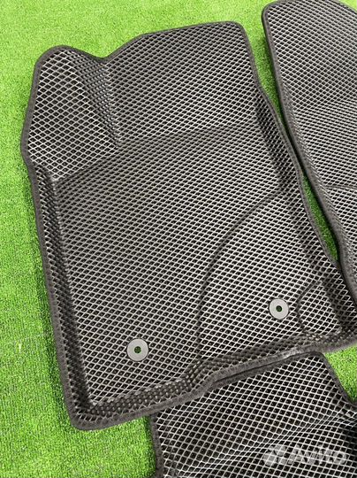 Коврики 5D 3D Эва EVA Лада веста vesta c бортиками