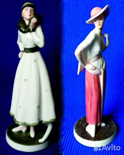 Фигурки Костяной фарфор Marks & Spencer 1989г