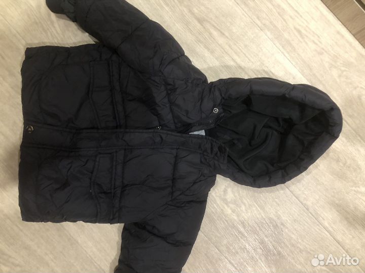 Детский зимний пуховик 92