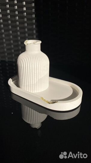 Поднос из гипса