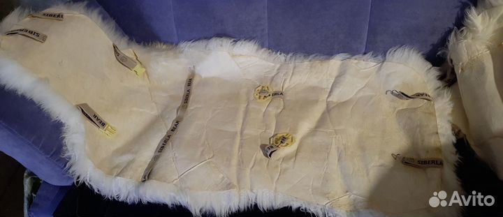 Зимние чехлы из овчины