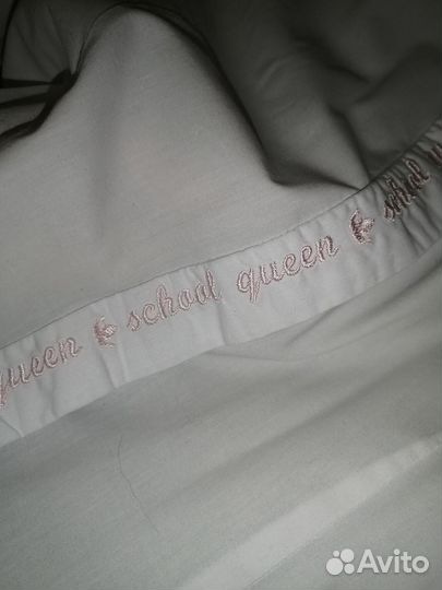 2 школьные рубашки на девочку