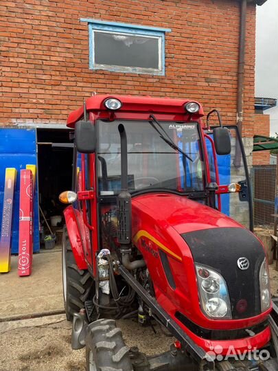 Вспашка земли минитрактором