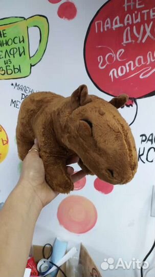 Мягкая игрушка капибара