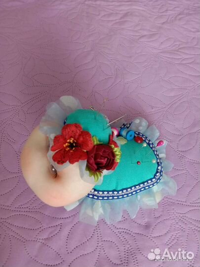 Декоративная игольница - черепашка