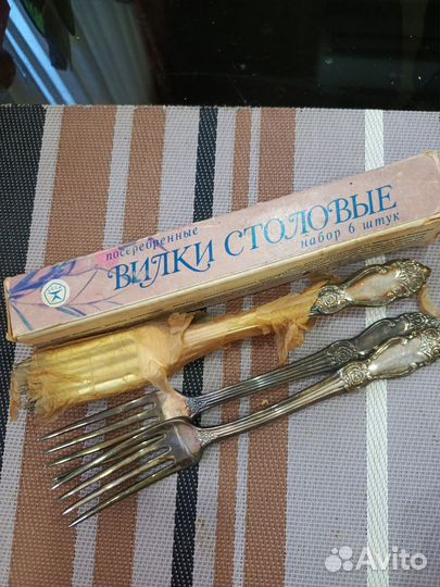 Столовые приборы мельхиор