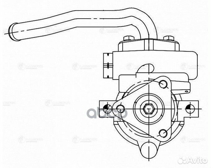 LPS 0507 насос гурchevrolet Lanos 97/Daewoo N
