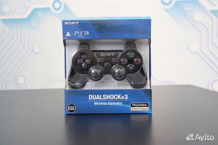 Геймпад DualShock 3 (PS3) черный гарантия