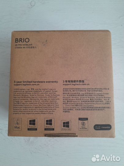 Brio 4K PRO webcam C 1000e 4K