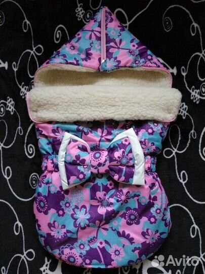 Конверт для новорожденного на выписку