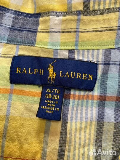 Рубашка Ralph Lauren с коротким рукавом оригинал