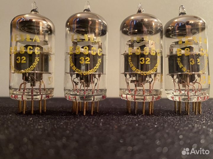 Радиолампы Tesla E88CC Gold Ping