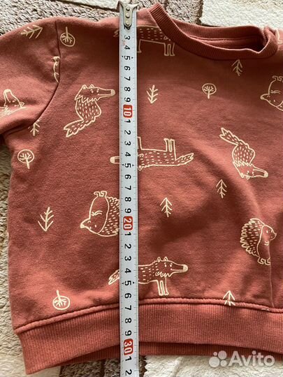 Флисовый комбинезон 80