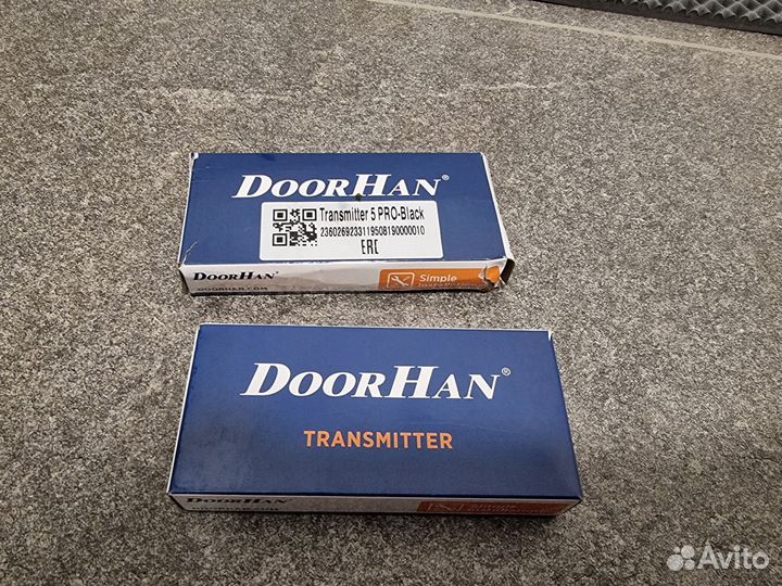 Пульт DoorHan от ворот Transmitter 5 PRO-Black