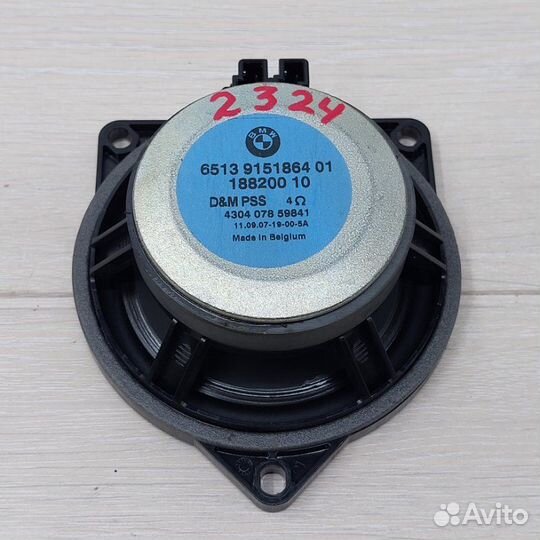 Динамик в дверь Bmw X5 E70 N52 B30 A 2008