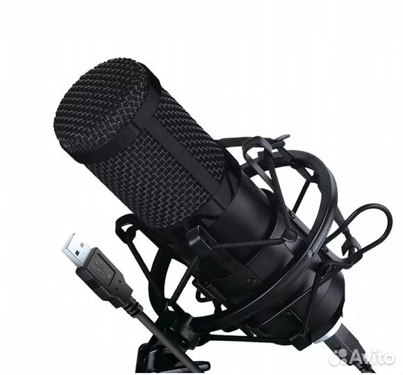 Микрофон hiper Broadcast USB Set Black