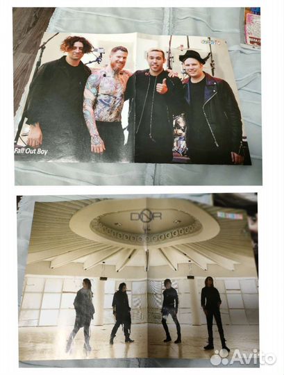 Плакаты, вырезки, статьи из журналов