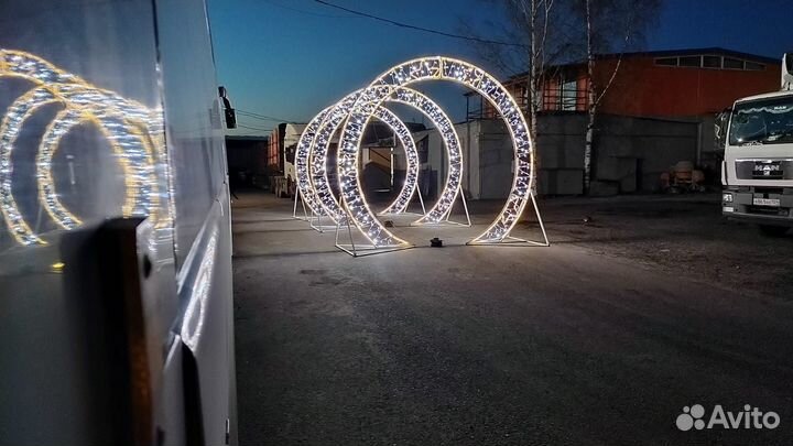 Арка световая