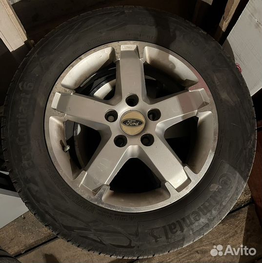 Колеса r 15 летние 195/65 с литыми дисками на ford