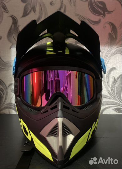 Мотошлем кроссовый