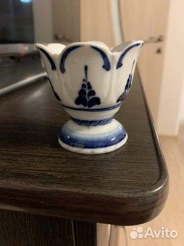 Подставка для яиц гжель