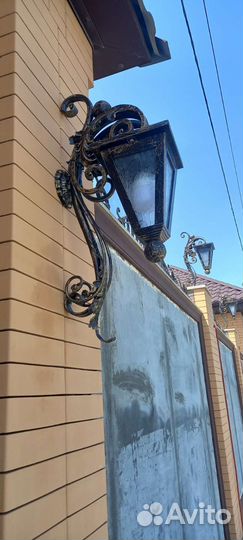 Фонарь уличный кованный