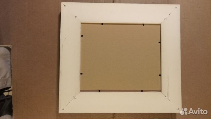 Старинная карта гравюра В раме размер по раме 38Х4