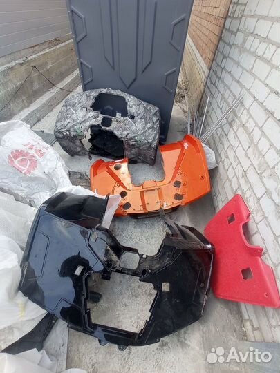 Разбор квадроциклов CF moto/бу пластик