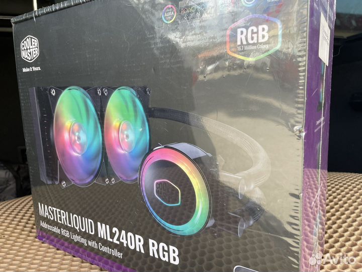 Cooler master ml 240r система водяного охлаждения