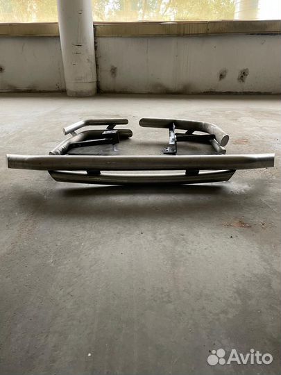 Защита бампера toyota land cruiser 200 - комплект