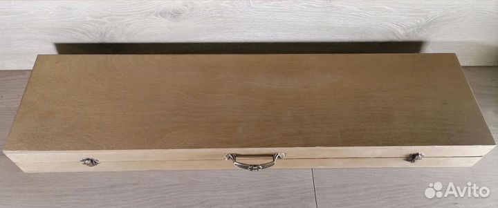 Коробка на 8 шампуров Оливка