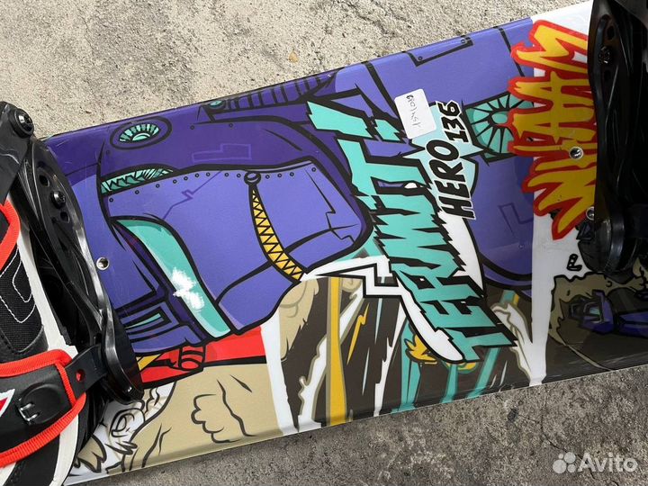 Сноуборд 136 рокер комплект termit