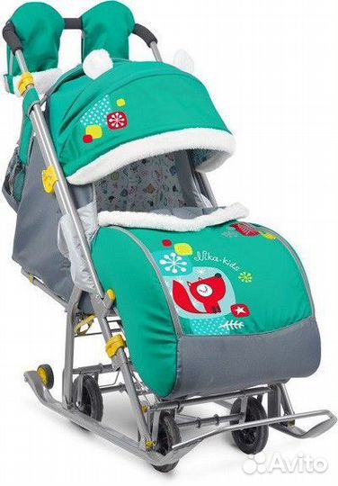 Детские санки коляска