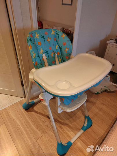 Стульчик для кормления chicco polly