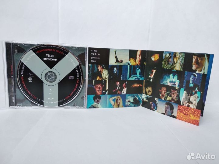 CD disc yello ONE second Новый
