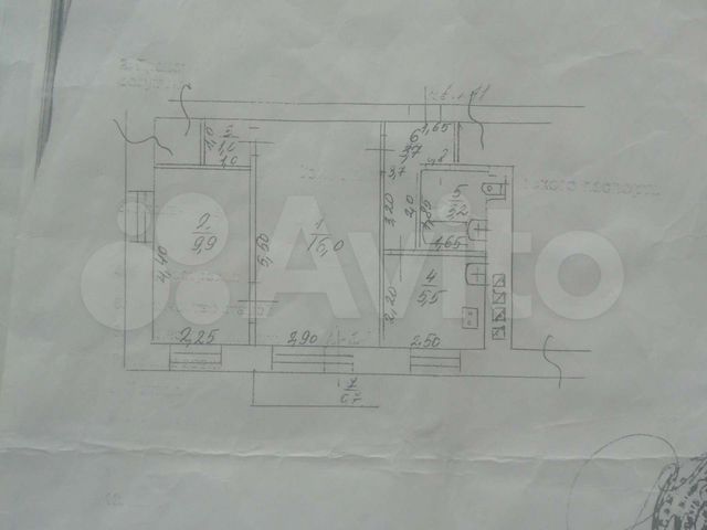 2-к. квартира, 39 м², 3/4 эт.