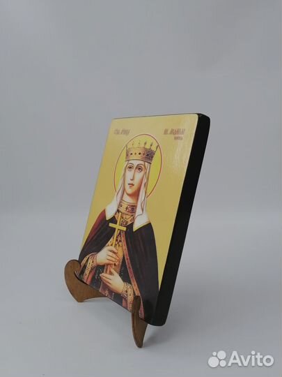 Людмила Чешская, княгиня, 15x20x1,8 см, арт И8617