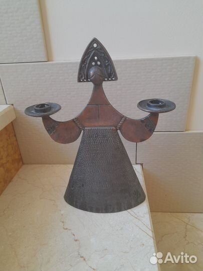 Подсвечник из медного сплава, СССР