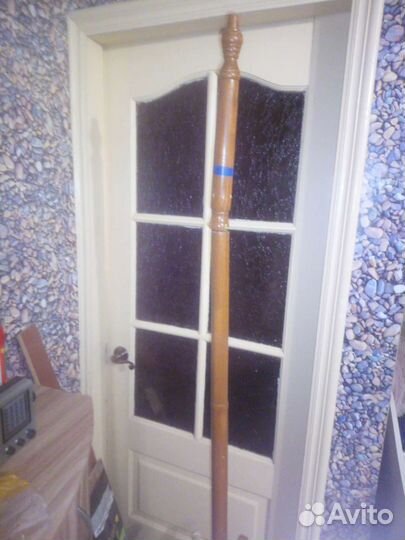 Вешалка напольная дерево